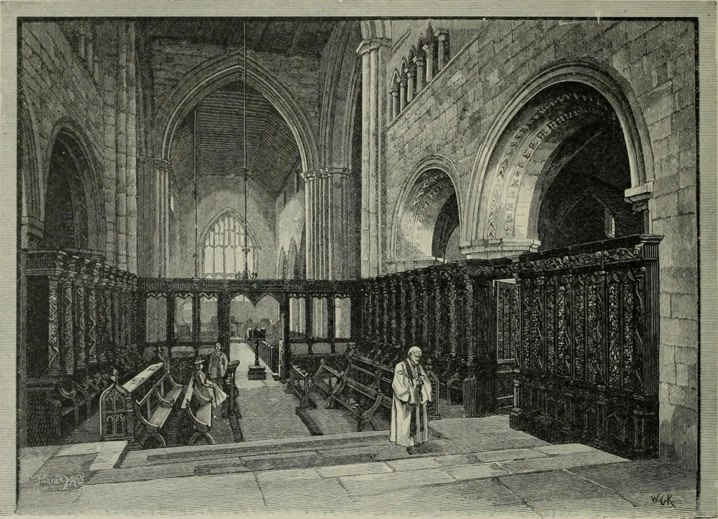 An illustration from Cathedrals, abbeys and churches of England and Wales, descriptive, historical, pictorial, 1896, leaf 439