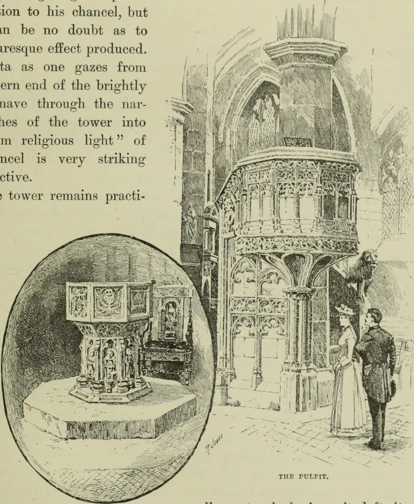 An illustration from Cathedrals, abbeys and churches of England and Wales, descriptive, historical, pictorial, 1896, leaf 484