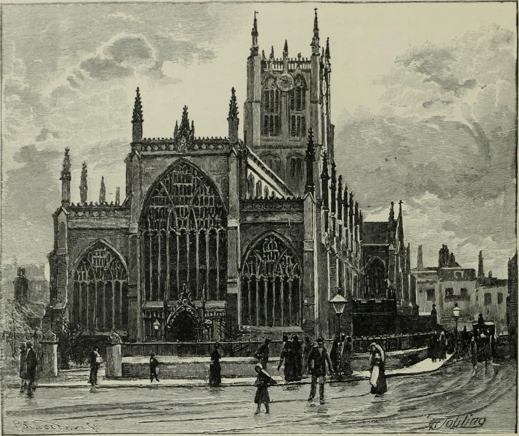 An illustration from Cathedrals, abbeys and churches of England and Wales, descriptive, historical, pictorial, 1896, leaf 97