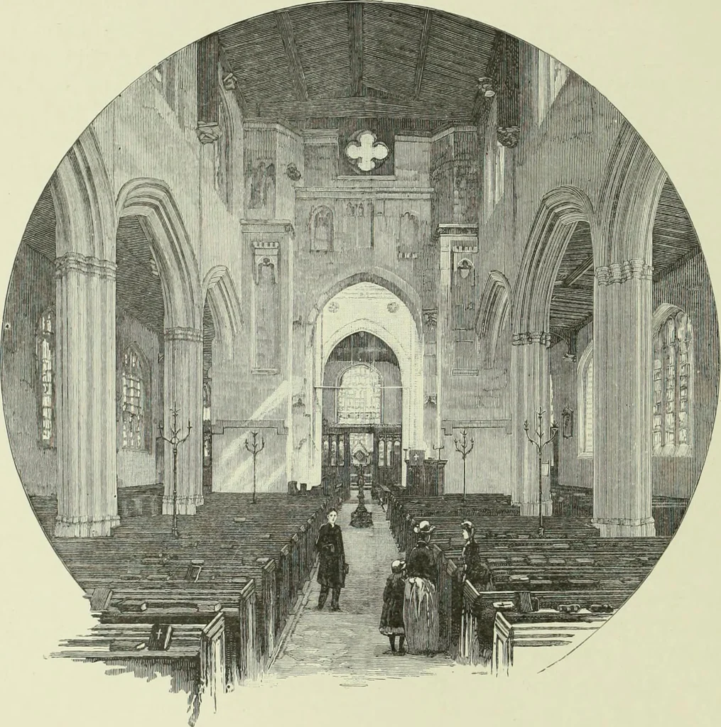 An illustration from Cathedrals, abbeys and churches of England and Wales : descriptive, historical, pictorial, 1890, leaf 107
