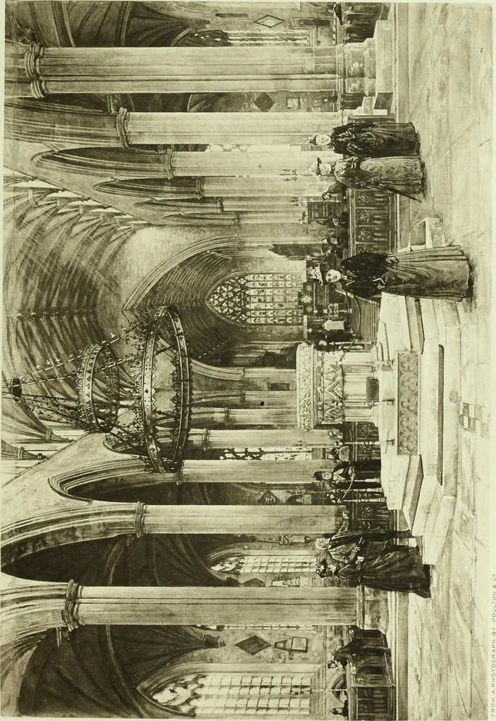 An illustration from Cathedrals, abbeys and churches of England and Wales : descriptive, historical, pictorial, 1890, leaf 128