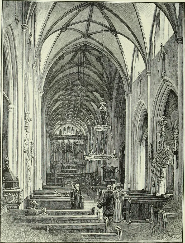 An illustration from Cathedrals, abbeys and churches of England and Wales : descriptive, historical, pictorial, 1890, leaf 139