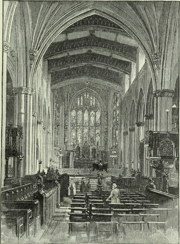An illustration from Cathedrals, abbeys and churches of England and Wales : descriptive, historical, pictorial, 1890, leaf 144