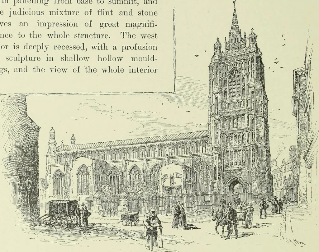 An illustration from Cathedrals, abbeys and churches of England and Wales : descriptive, historical, pictorial, 1890, leaf 159