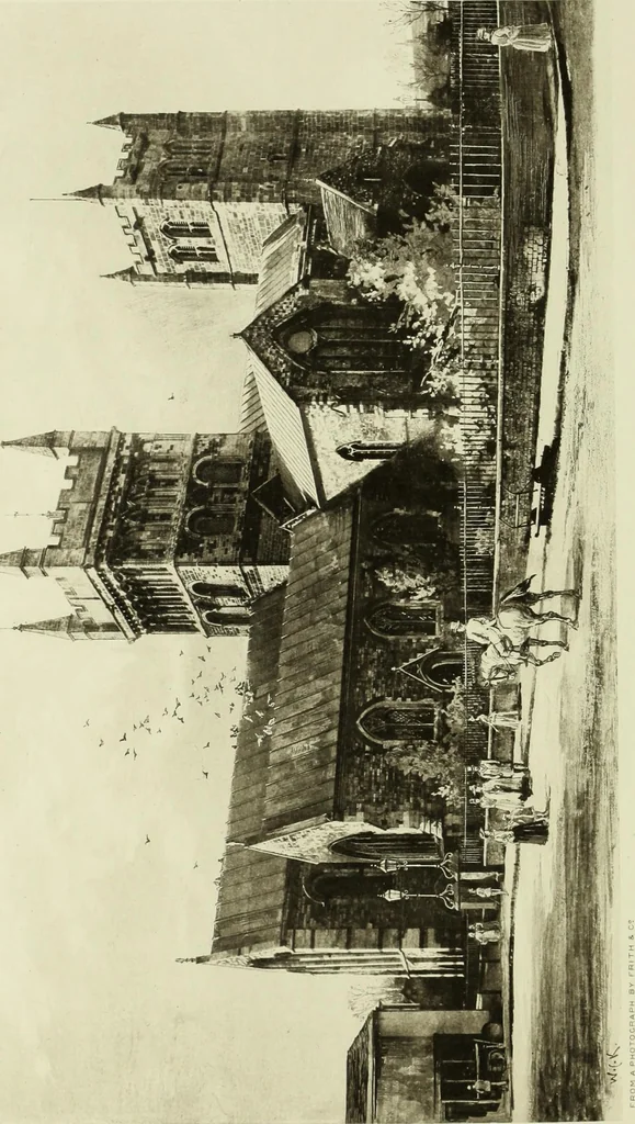 An illustration from Cathedrals, abbeys and churches of England and Wales : descriptive, historical, pictorial, 1890, leaf 215