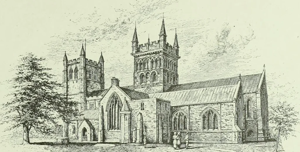 An illustration from Cathedrals, abbeys and churches of England and Wales : descriptive, historical, pictorial, 1890, leaf 216