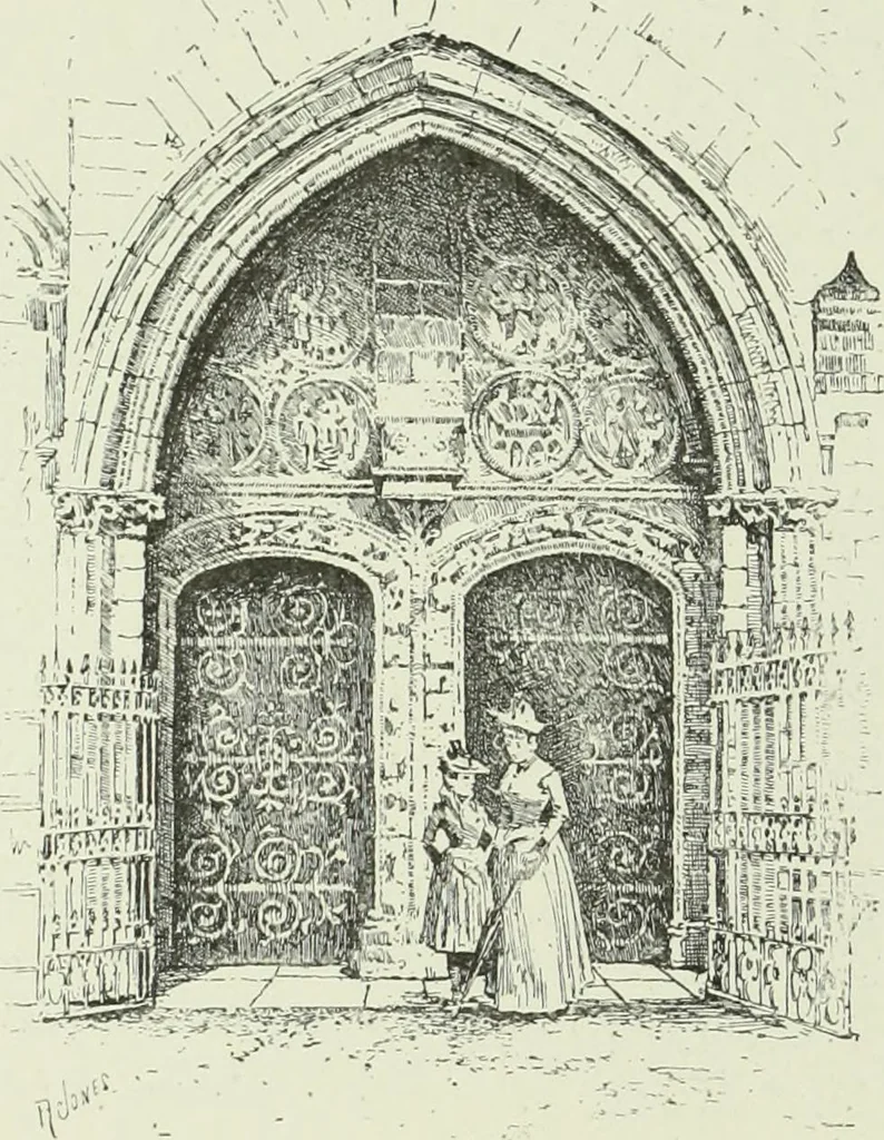 An illustration from Cathedrals, abbeys and churches of England and Wales : descriptive, historical, pictorial, 1890, leaf 257