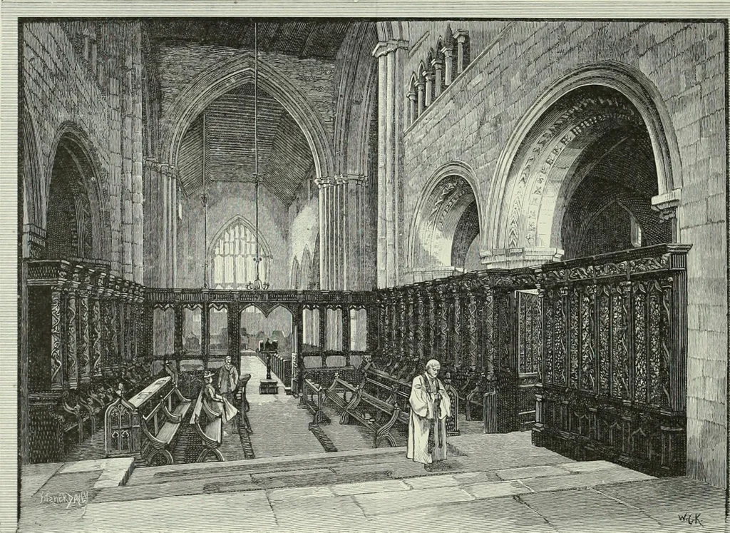 An illustration from Cathedrals, abbeys and churches of England and Wales : descriptive, historical, pictorial, 1890, leaf 263