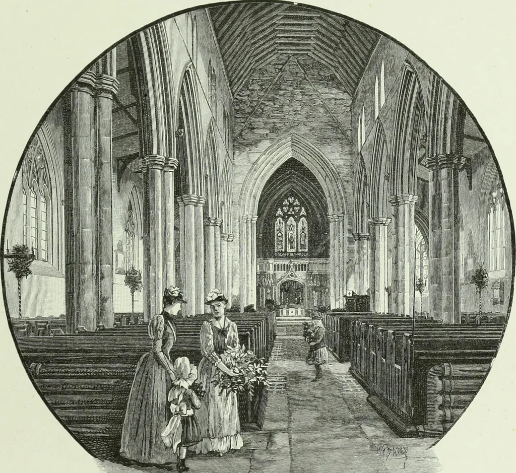 An illustration from Cathedrals, abbeys and churches of England and Wales : descriptive, historical, pictorial, 1890, leaf 296