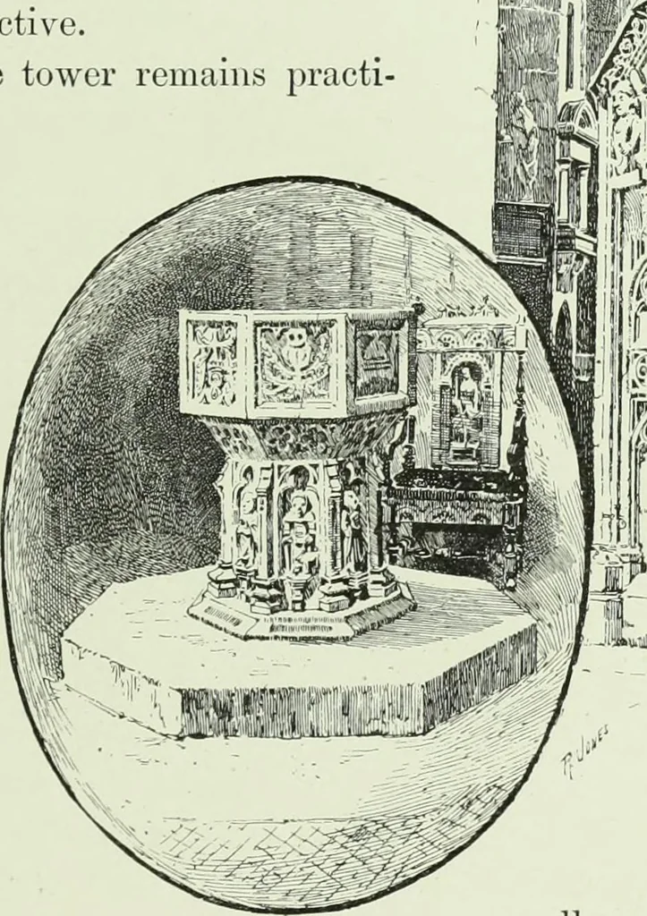 An illustration from Cathedrals, abbeys and churches of England and Wales : descriptive, historical, pictorial, 1890, leaf 308