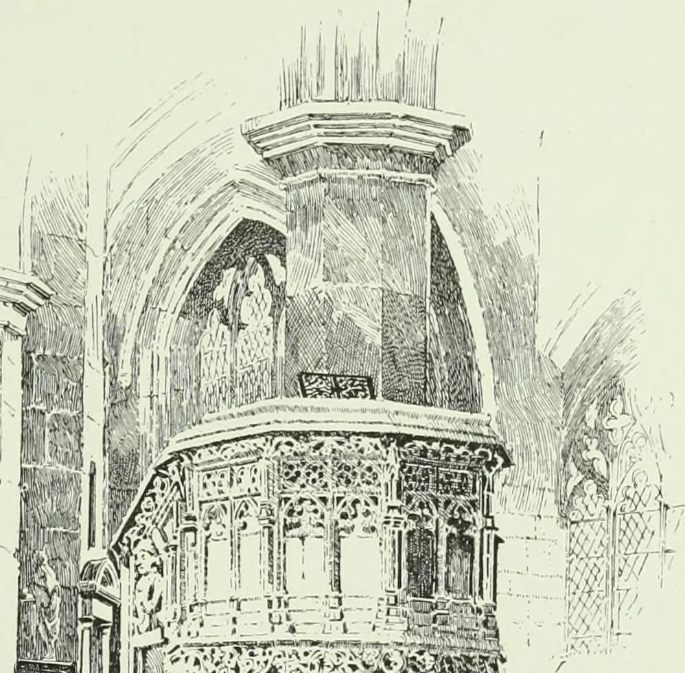 An illustration from Cathedrals, abbeys and churches of England and Wales : descriptive, historical, pictorial, 1890, leaf 308