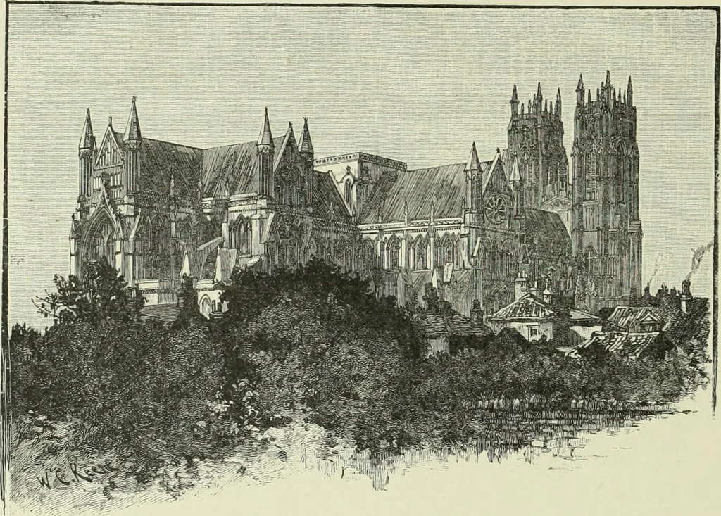 An illustration from Cathedrals, abbeys and churches of England and Wales : descriptive, historical, pictorial, 1890, leaf 31