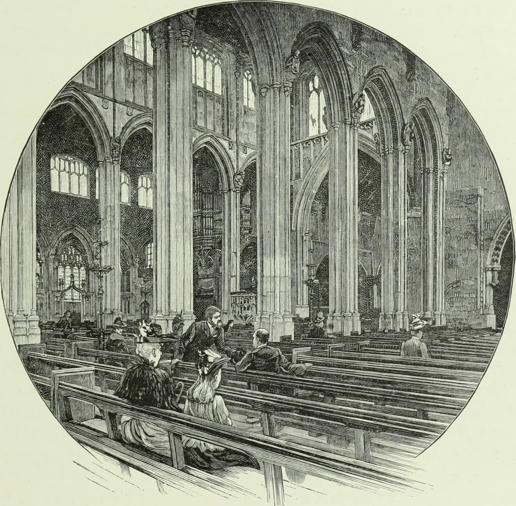An illustration from Cathedrals, abbeys and churches of England and Wales : descriptive, historical, pictorial, 1890, leaf 50