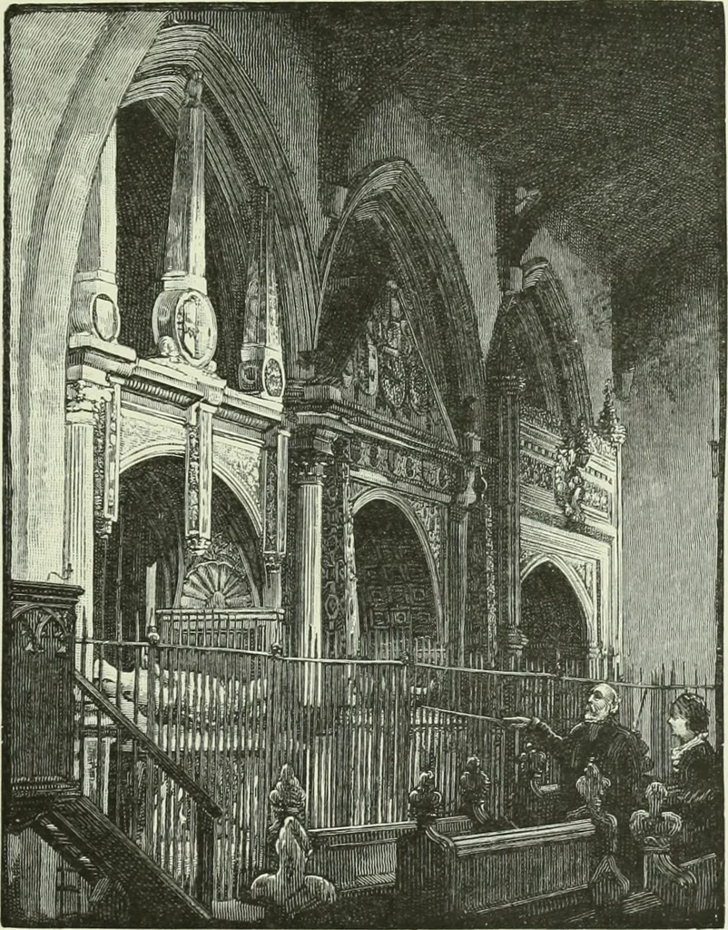 An illustration from Cathedrals, abbeys and churches of England and Wales : descriptive, historical, pictorial, 1890, leaf 78