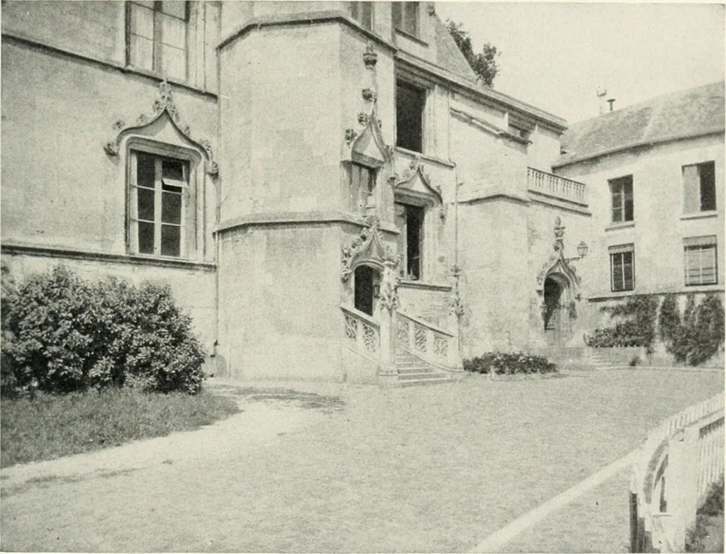 An illustration from Cathedrals and cloisters of the Isle de France, 1910, leaf 108