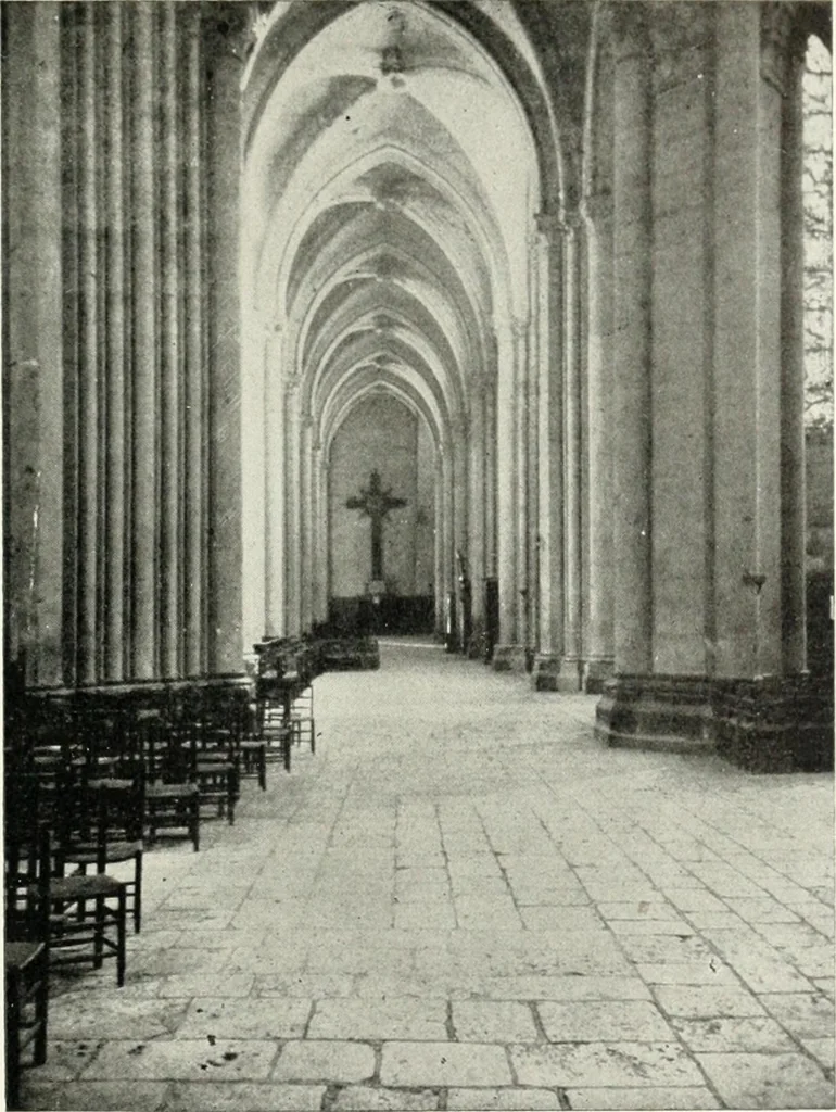 An illustration from Cathedrals and cloisters of the Isle de France, 1910, leaf 118