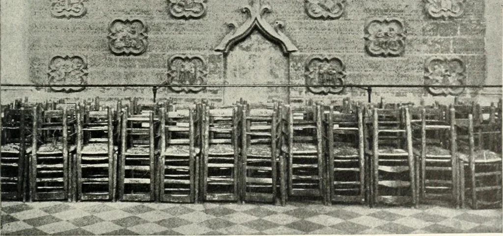 An illustration from Cathedrals and cloisters of the Isle de France, 1910, leaf 120