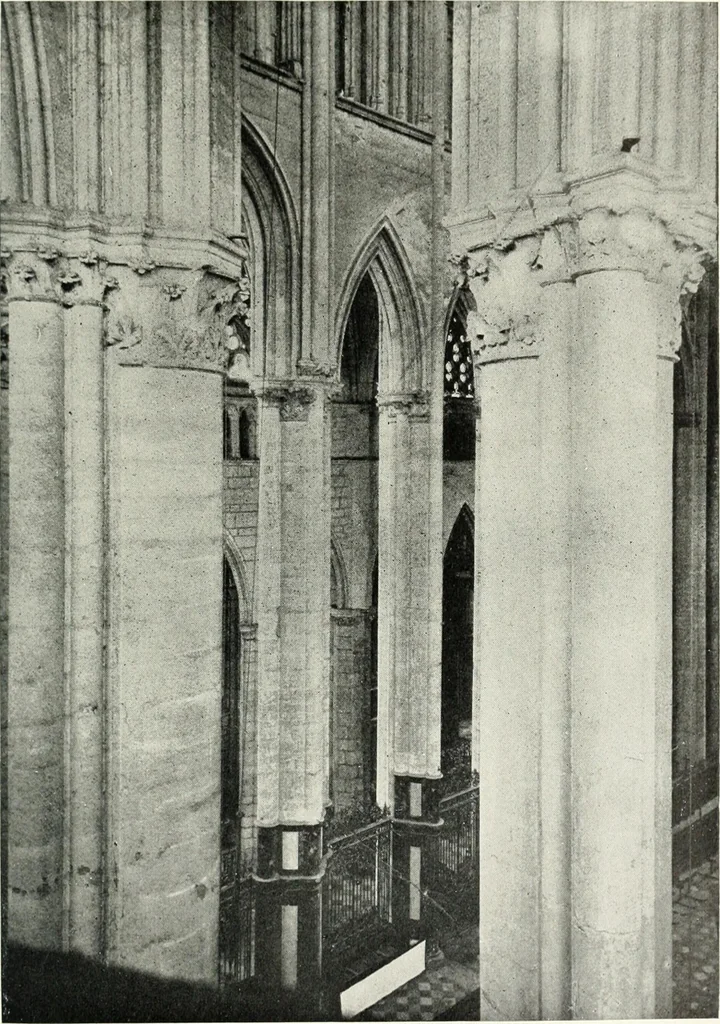 An illustration from Cathedrals and cloisters of the Isle de France, 1910, leaf 134