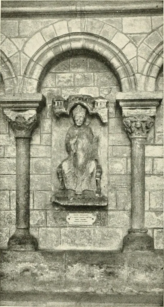 An illustration from Cathedrals and cloisters of the Isle de France, 1910, leaf 163