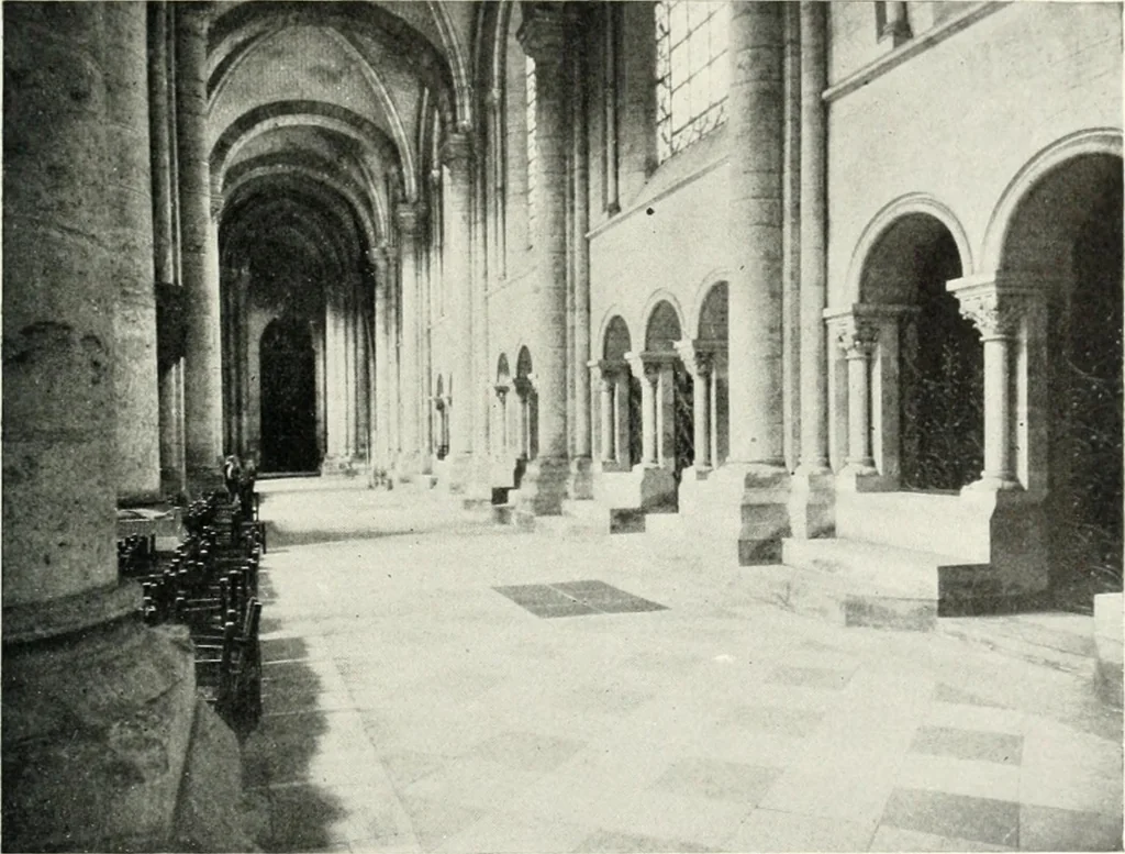 An illustration from Cathedrals and cloisters of the Isle de France, 1910, leaf 170