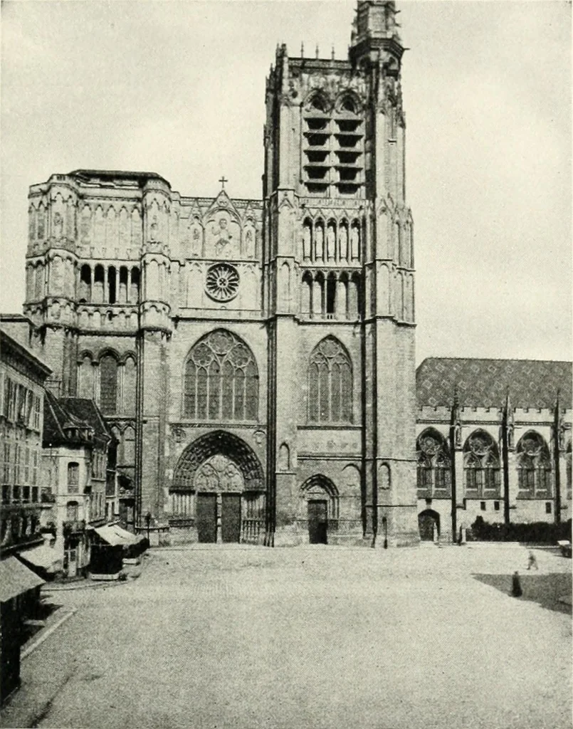 An illustration from Cathedrals and cloisters of the Isle de France, 1910, leaf 190