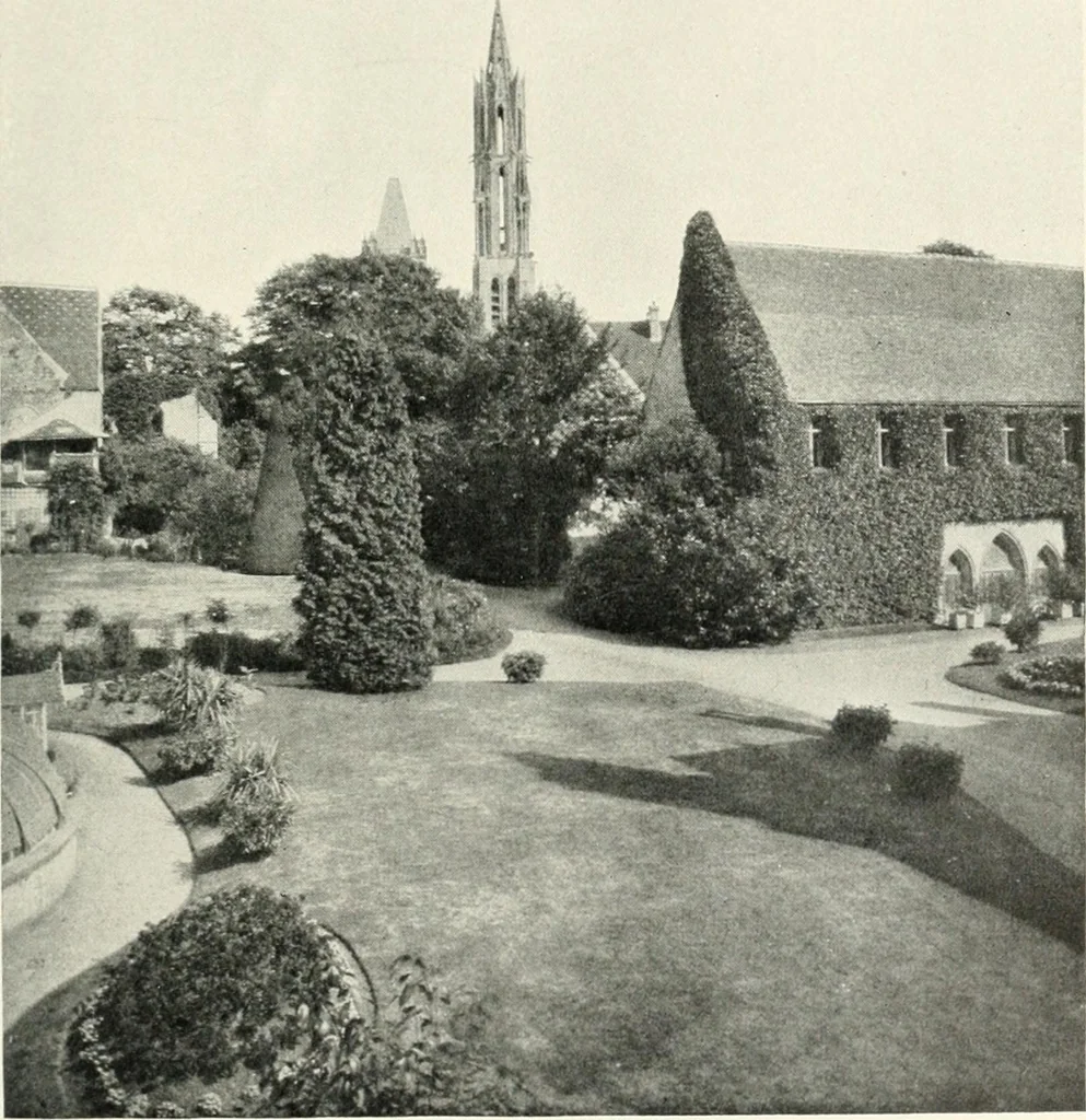 An illustration from Cathedrals and cloisters of the Isle de France, 1910, leaf 192