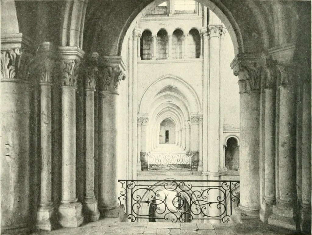 An illustration from Cathedrals and cloisters of the Isle de France, 1910, leaf 227