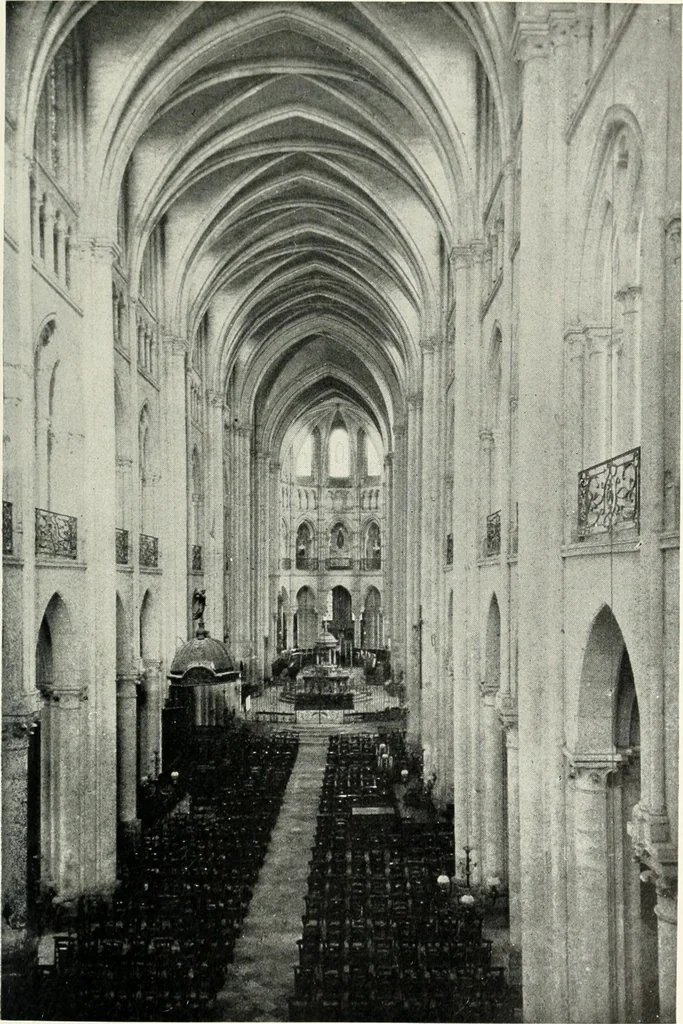 An illustration from Cathedrals and cloisters of the Isle de France, 1910, leaf 228