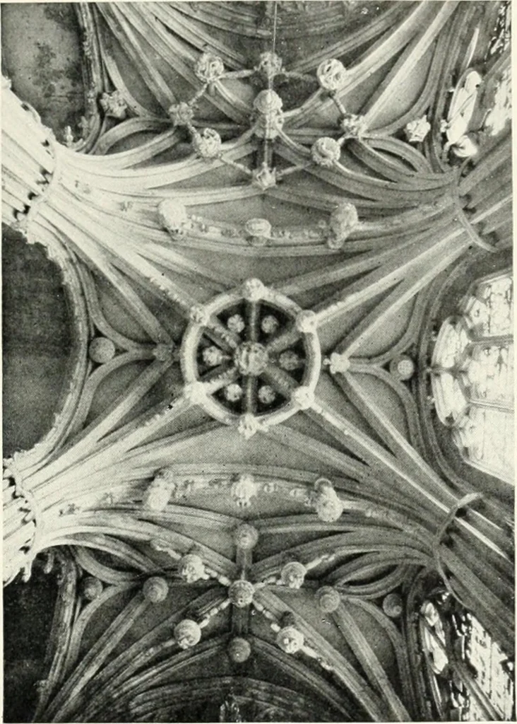 An illustration from Cathedrals and cloisters of the Isle de France, 1910, leaf 232