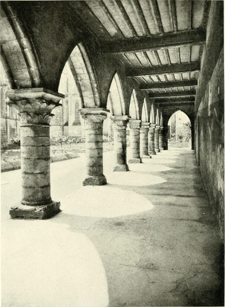 An illustration from Cathedrals and cloisters of the Isle de France, 1910, leaf 249