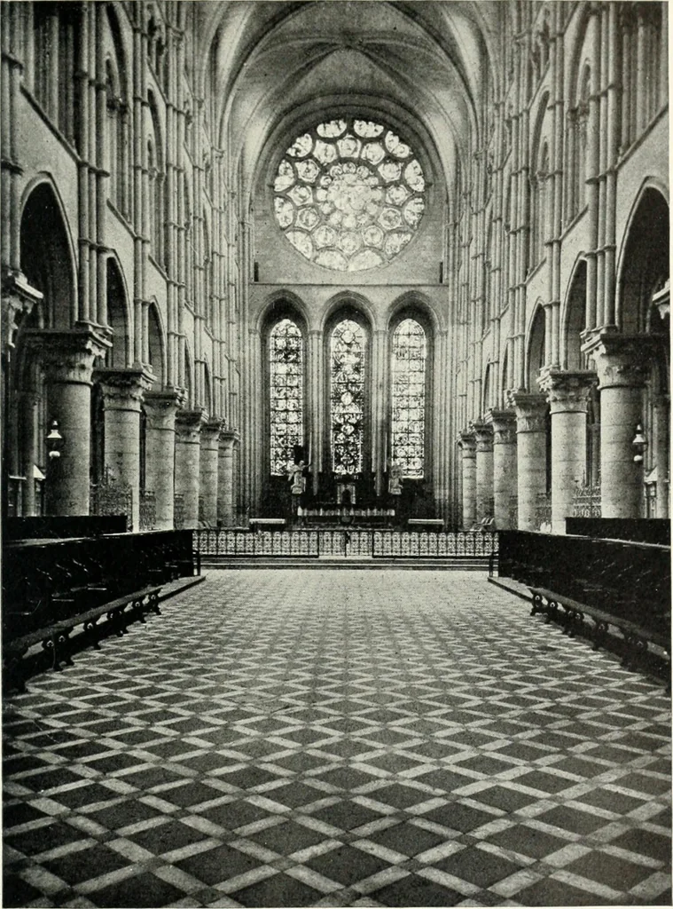 An illustration from Cathedrals and cloisters of the Isle de France, 1910, leaf 254