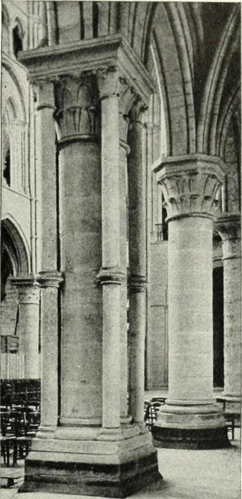 An illustration from Cathedrals and cloisters of the Isle de France, 1910, leaf 266