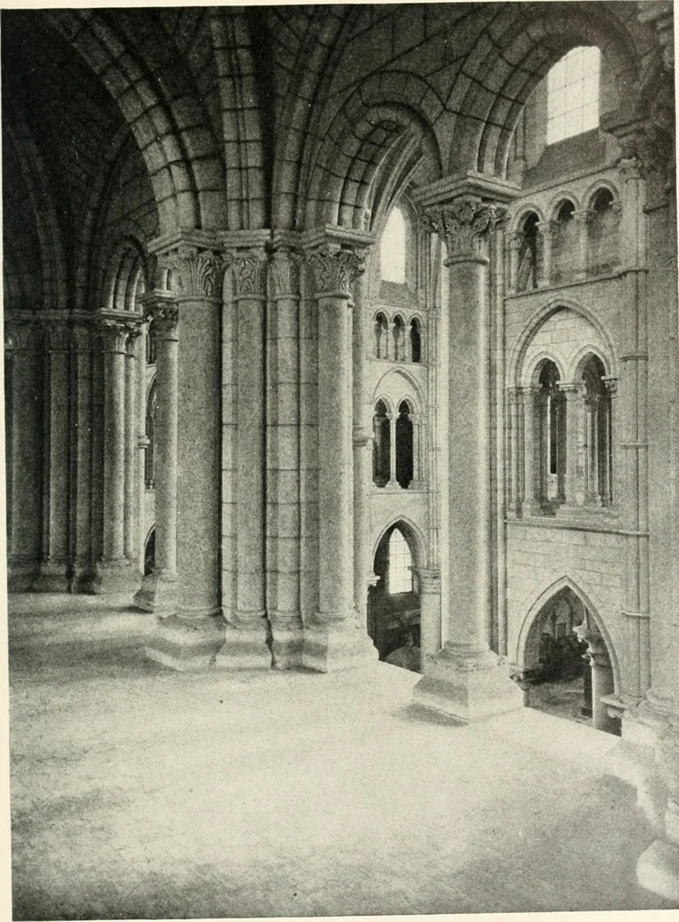 An illustration from Cathedrals and cloisters of the Isle de France, 1910, leaf 268