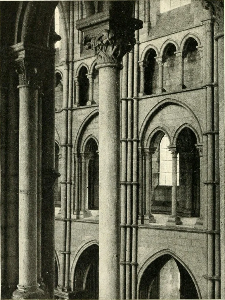 An illustration from Cathedrals and cloisters of the Isle de France, 1910, leaf 271