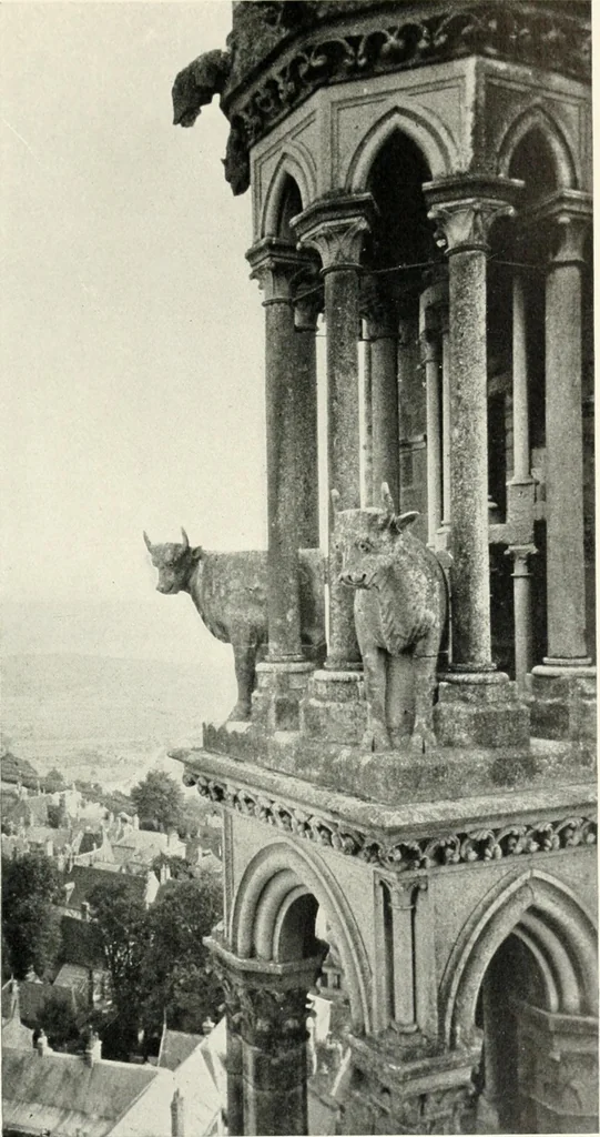 An illustration from Cathedrals and cloisters of the Isle de France, 1910, leaf 280