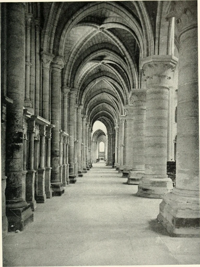 An illustration from Cathedrals and cloisters of the Isle de France, 1910, leaf 284