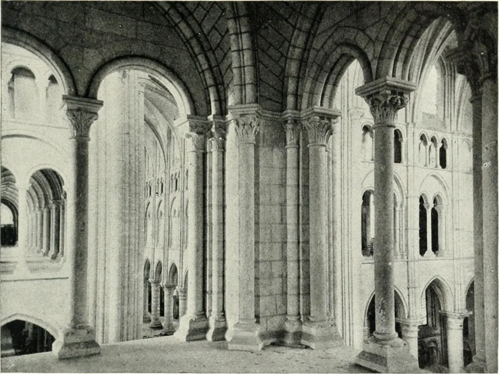An illustration from Cathedrals and cloisters of the Isle de France, 1910, leaf 292