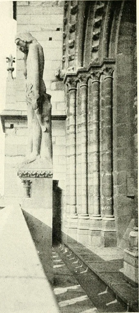 An illustration from Cathedrals and cloisters of the Isle de France, 1910, leaf 327