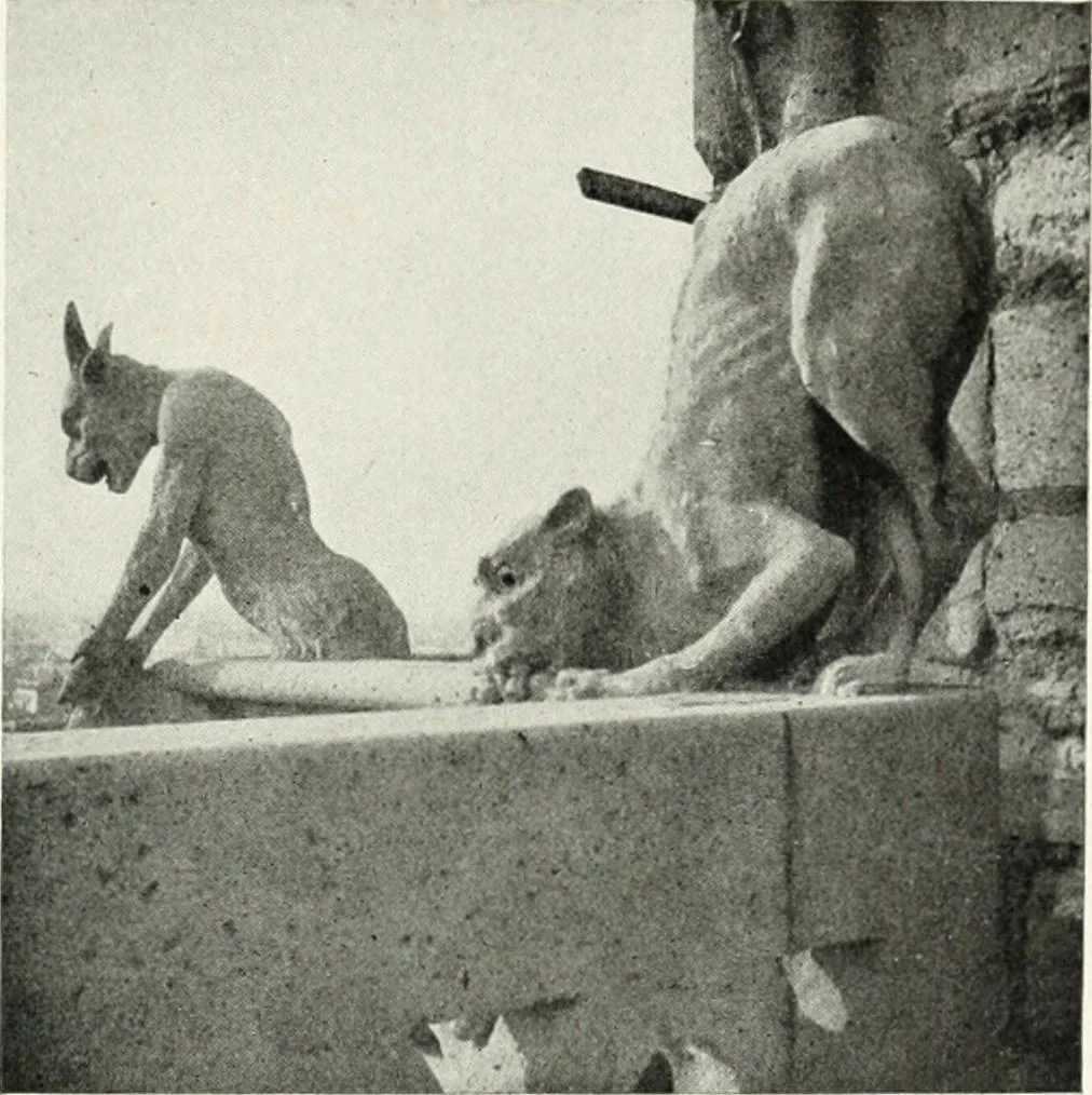 An illustration from Cathedrals and cloisters of the Isle de France, 1910, leaf 328