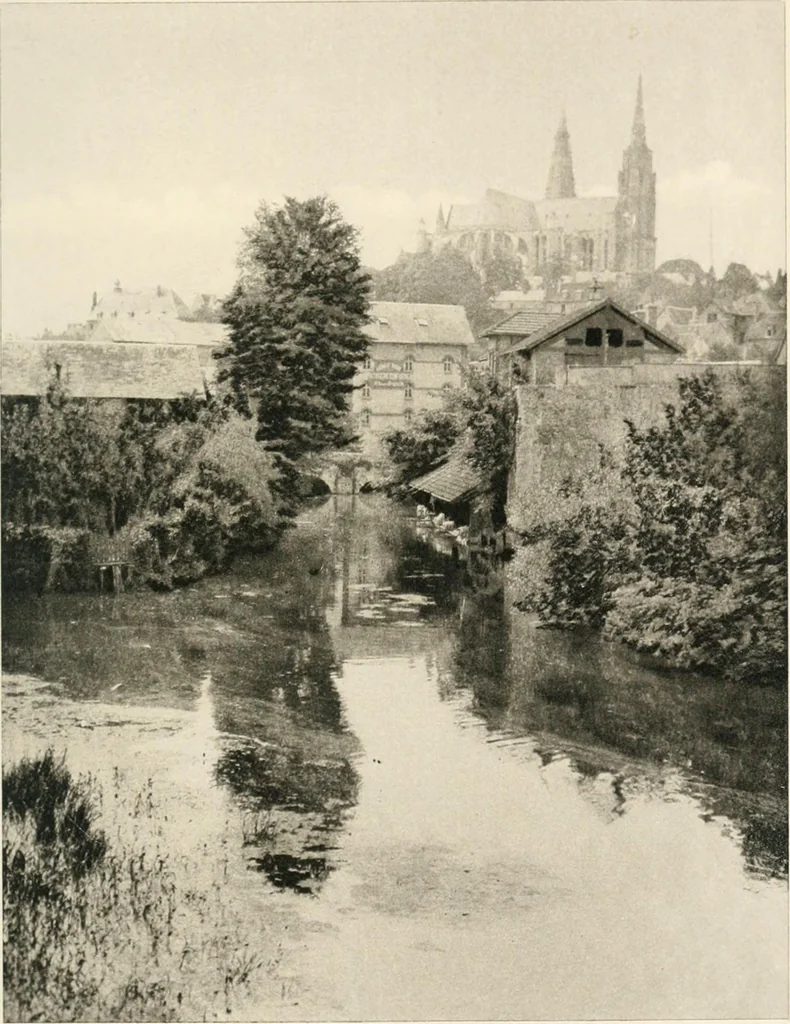 An illustration from Cathedrals and cloisters of the Isle de France, 1910, leaf 338