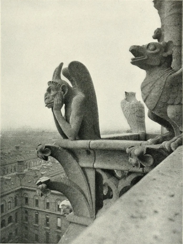 An illustration from Cathedrals and cloisters of the Isle de France, 1910, leaf 342