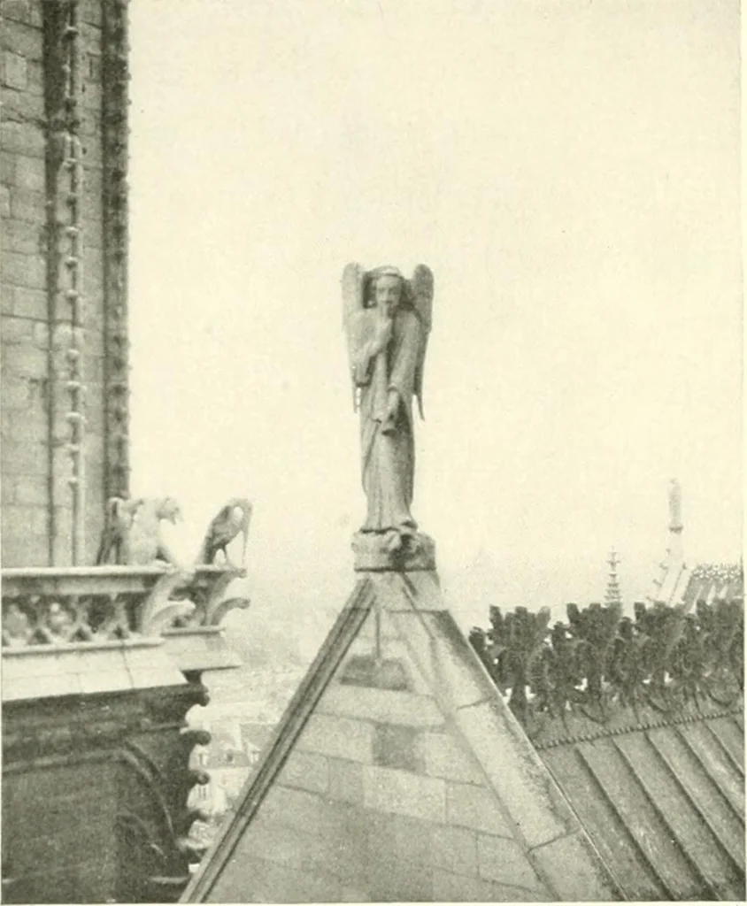 An illustration from Cathedrals and cloisters of the Isle de France, 1910, leaf 345