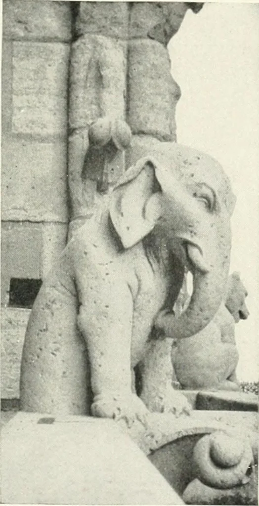 An illustration from Cathedrals and cloisters of the Isle de France, 1910, leaf 350