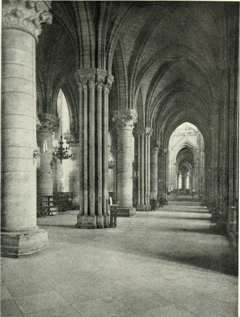An illustration from Cathedrals and cloisters of the Isle de France, 1910, leaf 360