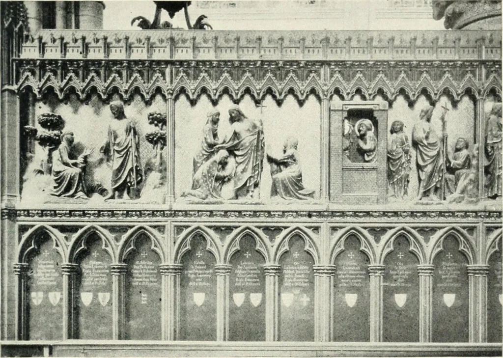 An illustration from Cathedrals and cloisters of the Isle de France, 1910, leaf 364