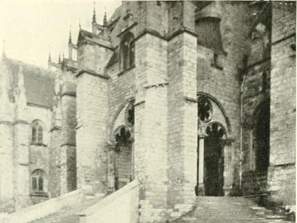 An illustration from Cathedrals and cloisters of the Isle de France, 1910, leaf 379