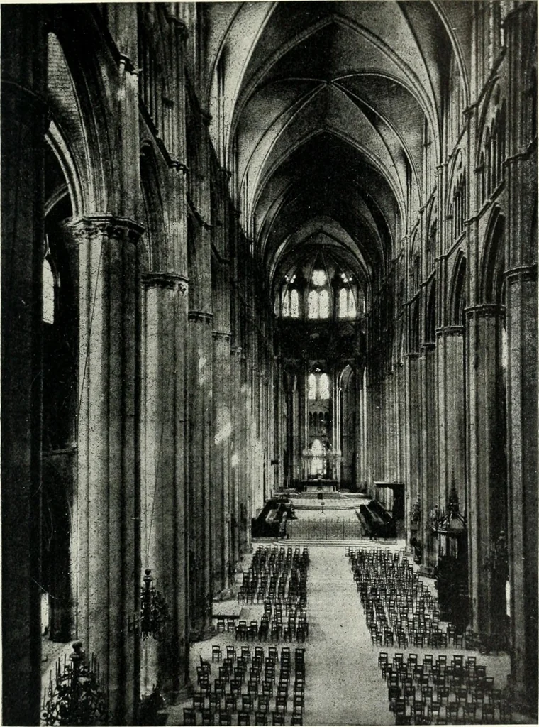 An illustration from Cathedrals and cloisters of the Isle de France, 1910, leaf 388