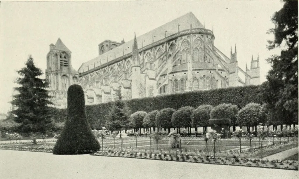 An illustration from Cathedrals and cloisters of the Isle de France, 1910, leaf 426