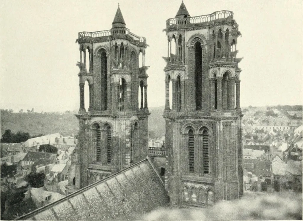 An illustration from Cathedrals and cloisters of the Isle de France, 1910, leaf 62