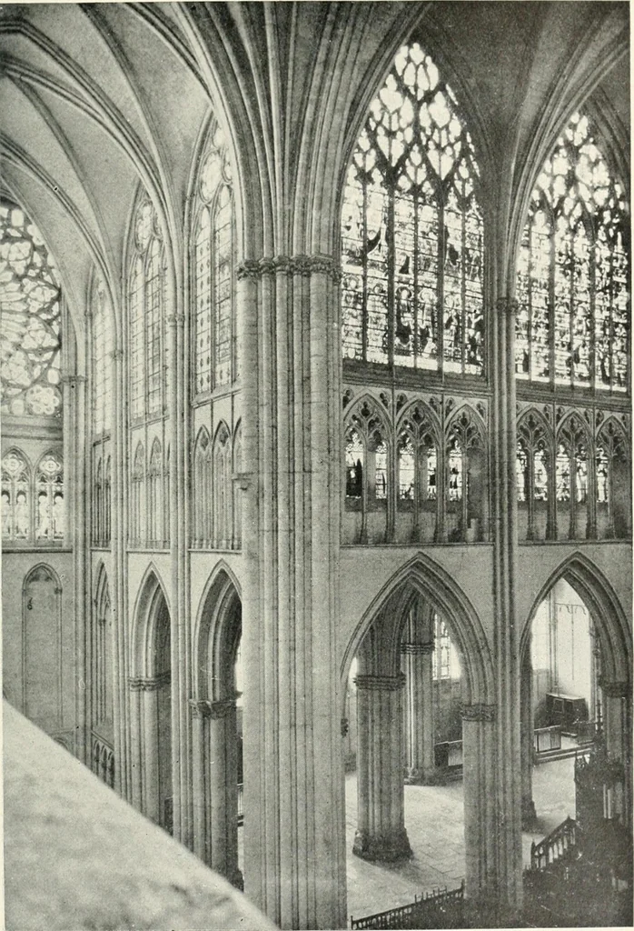 An illustration from Cathedrals and cloisters of the Isle de France, 1910, leaf 64